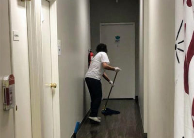 We clean the dorms at UofSC in South Carolina