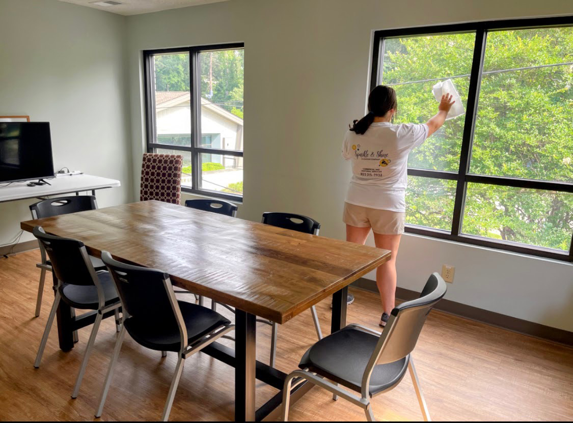 A clean space is inviting to your customers